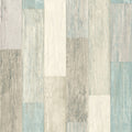 RMK10840WP - Peel and Stick Wallpaper-Weathered Wood Blue