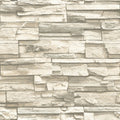 RMK9026WP - Peel and Stick Wallpaper-Stacked Stone