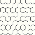 RMK9091WP - Peel and Stick Wallpaper-Black Open Geometric