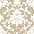 RMK9113WP - Peel and Stick Wallpaper-Gold Damask