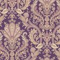 MD29427 - Manor House Wallpaper by Norwall-Paisley Damask