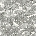 3115-12542 - Farmhouse Wallpaper-Spinney Toile