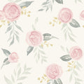 MK1125 - Magnolia Home Artful Prints and Patterns Wallpaper-Watercolor Roses