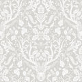3118-12701 - Birch and Sparrow Wallpaper by Chesapeake-Kiwassa Antler Damask