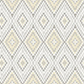 3118-12711 - Birch and Sparrow Wallpaper by Chesapeake-Ganado Ikat