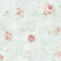 AB42417 - Flourish Wallpaper by Norwall-Watercolor Flowers