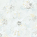 AF37709 - Flourish Wallpaper by Norwall-Watercolor Flowers