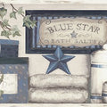 3119-63104B - Kindred Wallpaper by Chesapeake-Country Bath Rustic Border