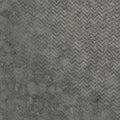 2927-00601 - Polished Metallic Wallpaper by Brewster-Luna Distressed Chevron