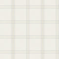 4192-27606- Auberge White Plaid Wallpaper-Plaid and Stripe by Chesapeake