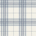 4192-27692 - Cabin Check Blue Plaid Wallpaper-Plaid and Stripe by Chesapeake