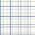 4192-83406- Burgess Blue Plaid Wallpaper-Plaid and Stripe by Chesapeake