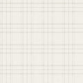 4192-83455 - Fox Hollow Ivory Dashed Plaid Wallpaper-Plaid and Stripe by Chesapeake