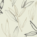 4197-27859 - Kenia Neutral Leaf Toss Wallpaper-Kaleidoscope by A Street
