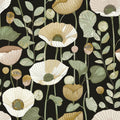 4197-27875 - Mindra Black Floral Trail Wallpaper-Kaleidoscope by A Street