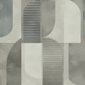 4197-27883 - Otto Slate Abstract Geometric Wallpaper-Kaleidoscope by A Street
