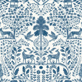4197-84003 - Anoki Blue Scenic Woodlands Wallpaper-Kaleidoscope by A Street