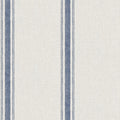 4199-70067 - Linette Blue Fabric Stripe Wallpaper-Modern Farmhouse by Chesapeake