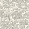4199-72560 - Spinney Grey Toile Wallpaper-Modern Farmhouse by Chesapeake