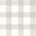 4199-83422 - Thorpe Light Grey Plaid Wallpaper-Modern Farmhouse by Chesapeake