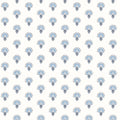 4199-83751 - Hilda Blue Floral Medallion Wallpaper-Modern Farmhouse by Chesapeake