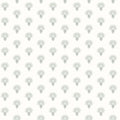 4199-83752 - Hilda Aqua Floral Medallion Wallpaper-Modern Farmhouse by Chesapeake