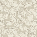 4211-83503 - Dressage Beige Stallions Wallpaper-Private Reserve
