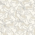 4211-83505 - Dressage White Stallions Wallpaper-Private Reserve
