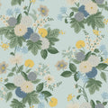 4212-84365 - Dahlia Blue Wallpaper-Rifle Paper Co. 4th Edition