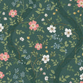 4212-84382 - Waverly Emerald Wallpaper-Rifle Paper Co. 4th Edition