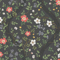 4212-84385 - Waverly Charcoal Wallpaper-Rifle Paper Co. 4th Edition
