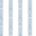 4212-84393 - Estee Stripe Blue & White Wallpaper-Rifle Paper Co. 4th Edition