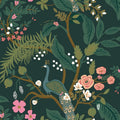 4212-84424 - Peacock Emerald Wallpaper-Rifle Paper Co. 4th Edition