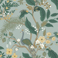 4212-84426 - Peacock Slate Wallpaper-Rifle Paper Co. 4th Edition