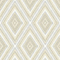 2969-26014 - Pacifica Wallpaper by A Street-Zaya Tribal Diamonds