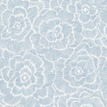 2969-26039 - Pacifica Wallpaper by A Street-Periwinkle Textured Floral