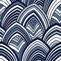 2969-87351 - Pacifica Wallpaper by A Street-Cabarita Art Deco Flocked Leaves