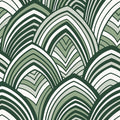 2969-87354 - Pacifica Wallpaper by A Street-Cabarita Art Deco Flocked Leaves