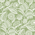 2969-87530 - Pacifica Wallpaper by A Street-Alma Tropical Floral