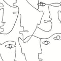 PSW1053RL - Pablo Portraits Peel and Stick Wallpaper by York