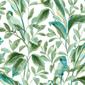 TC2654 -Tropical Love Birds Wallpaper-Tropics Resource Library