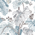 RMK11584RL - Boho Palm Peel and Stick Wallpaper