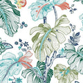 RMK11587RL - Boho Palm Peel and Stick Wallpaper