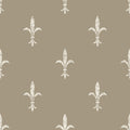 KT2195 - Fleur De Lis Wallpaper by Ronald Redding
