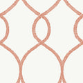 KT2236 - Laurel Leaf Ogee Wallpaper by Ronald Redding