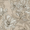 4019-86402 - Selene Gold Floral Wallpaper by A Street