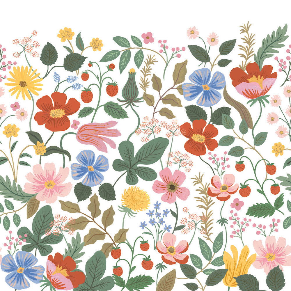 PSW1334M - Strawberry Fields Peel and Stick Wallpaper Mural – Wallpaper ...