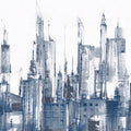 MU0275M -Cityscape Mural by York