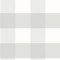 3123-12531 -Amos Grey Gingham Wallpaper by Chesapeake