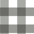 3123-12532 -Amos Charcoal Gingham Wallpaper by Chesapeake